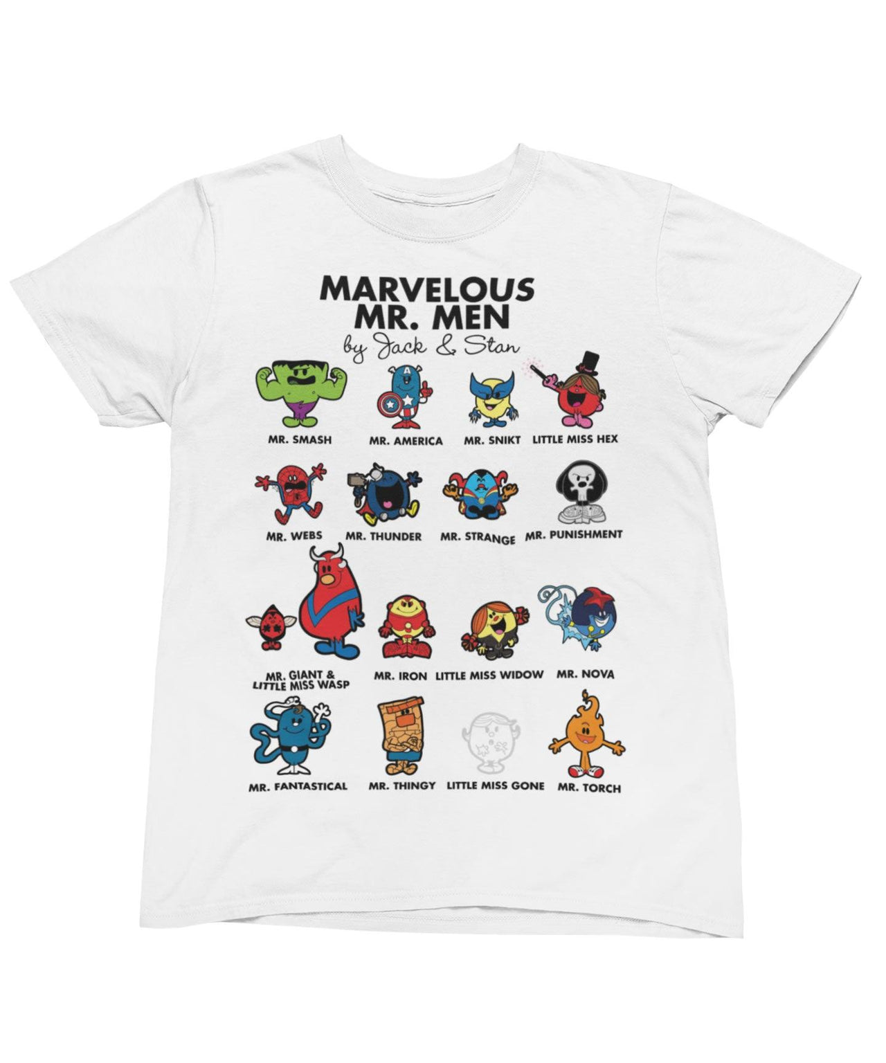Top Notchy Marvelous Mr Men Men's/Unisex Graphic T-Shirt For Men 8Ball
