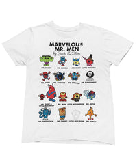 Thumbnail for Top Notchy Marvelous Mr Men Men's/Unisex Graphic T-Shirt For Men 8Ball
