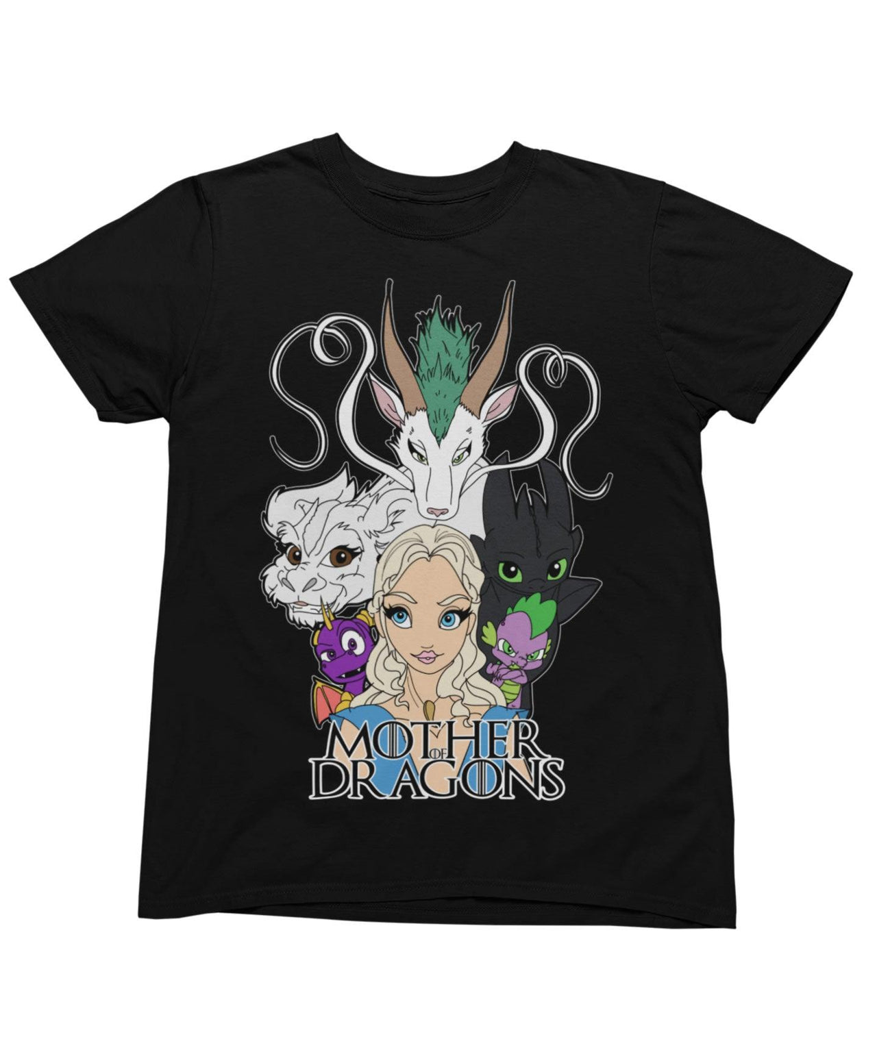 Top Notchy Mother of Dragons Men's/Unisex Mens T-Shirt 8Ball