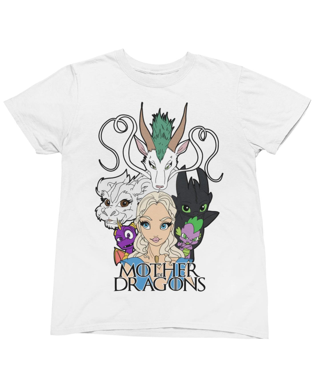 Top Notchy Mother of Dragons Men's/Unisex Mens T-Shirt 8Ball