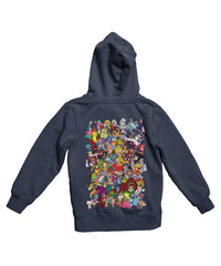 Thumbnail for Top Notchy Saturday Morning Cartoons Back Printed Hoodie For Men and Women 8Ball