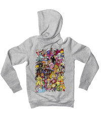 Thumbnail for Top Notchy Saturday Morning Ladies Back Printed Graphic Hoodie 8Ball