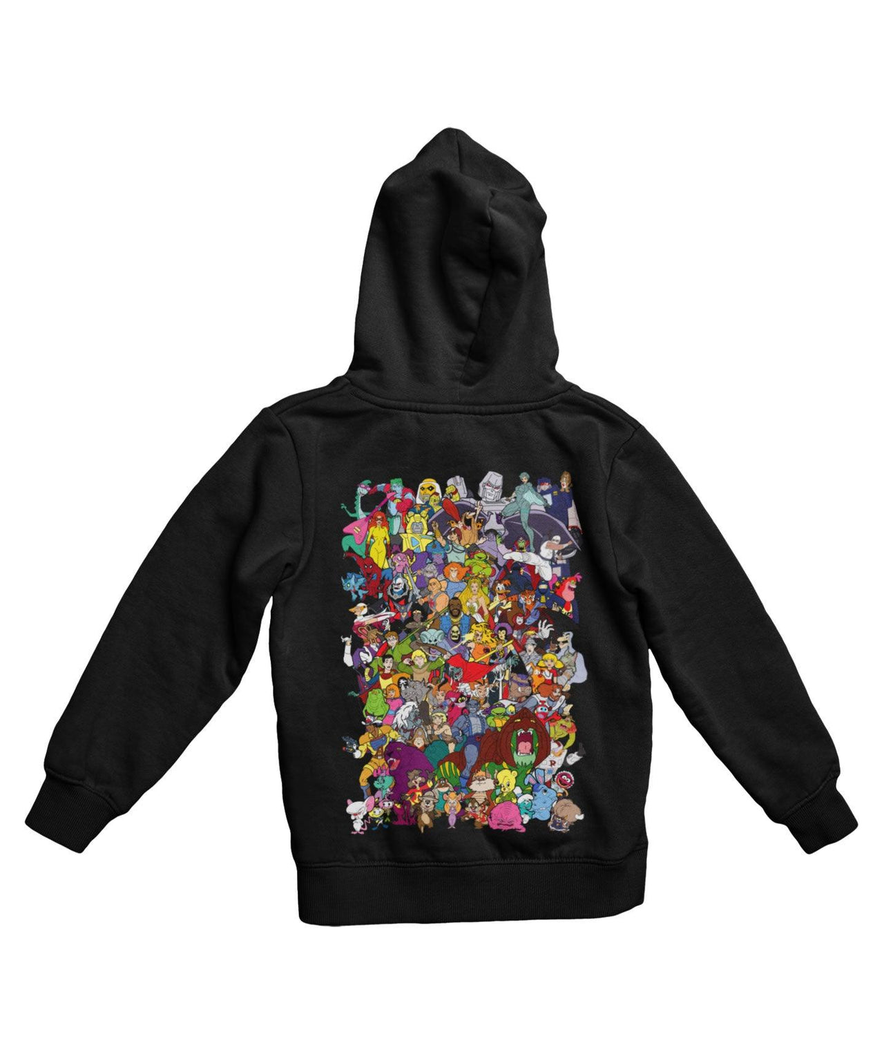 Top Notchy Saturday Morning Ladies Back Printed Graphic Hoodie 8Ball