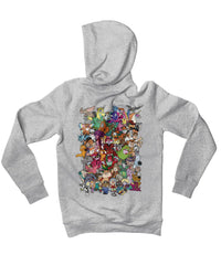 Thumbnail for Top Notchy Saturday Morning Sidekicks Back Printed Hoodie For Men and Women 8Ball