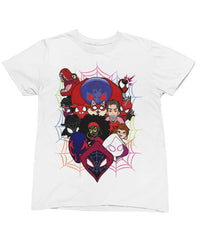 Thumbnail for Top Notchy Spiderverse Explosion Men's/Unisex Mens Graphic T-Shirt 8Ball