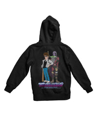 Thumbnail for Top Notchy Steve and Mando Babsitting Back Printed Hoodie For Men and Women 8Ball