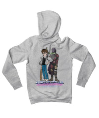 Thumbnail for Top Notchy Steve and Mando Babsitting Back Printed Hoodie For Men and Women 8Ball