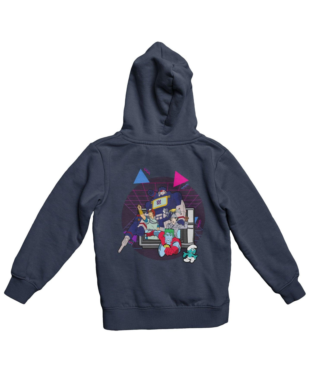 Top Notchy TV Toon Number 1 Back Printed Graphic Hoodie 8Ball