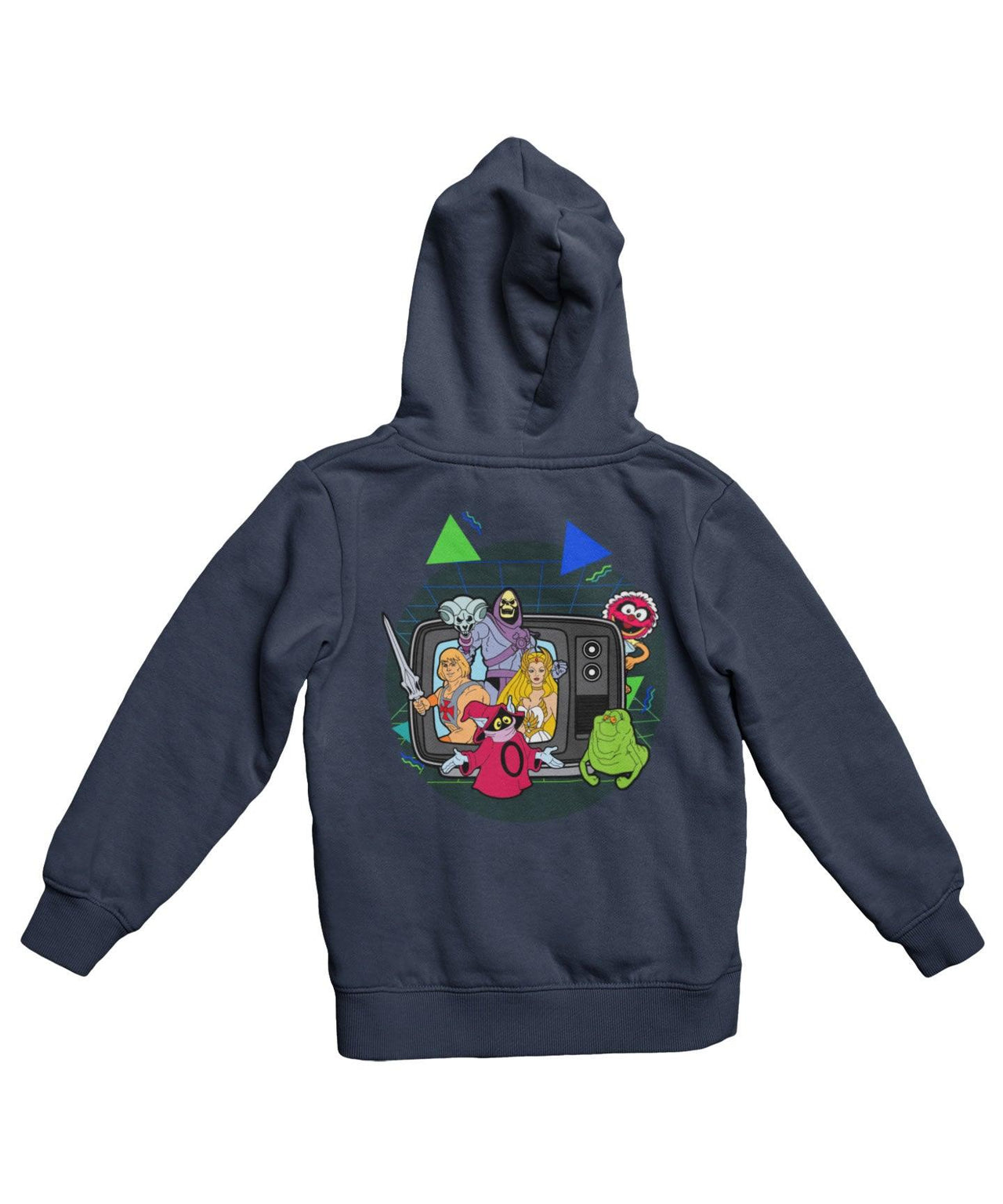 Top Notchy TV Toon Number 3 Back Printed Hoodie For Men and Women 8Ball