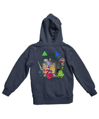 Thumbnail for Top Notchy TV Toon Number 3 Back Printed Hoodie For Men and Women 8Ball