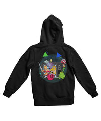 Thumbnail for Top Notchy TV Toon Number 3 Back Printed Hoodie For Men and Women 8Ball