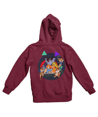 Thumbnail for Top Notchy TV Toon Number 5 Back Printed Unisex Hoodie 8Ball