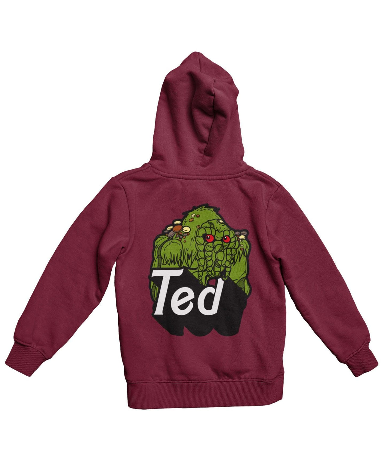 Top Notchy Teds Dreamhouse Back Printed Graphic Hoodie 8Ball