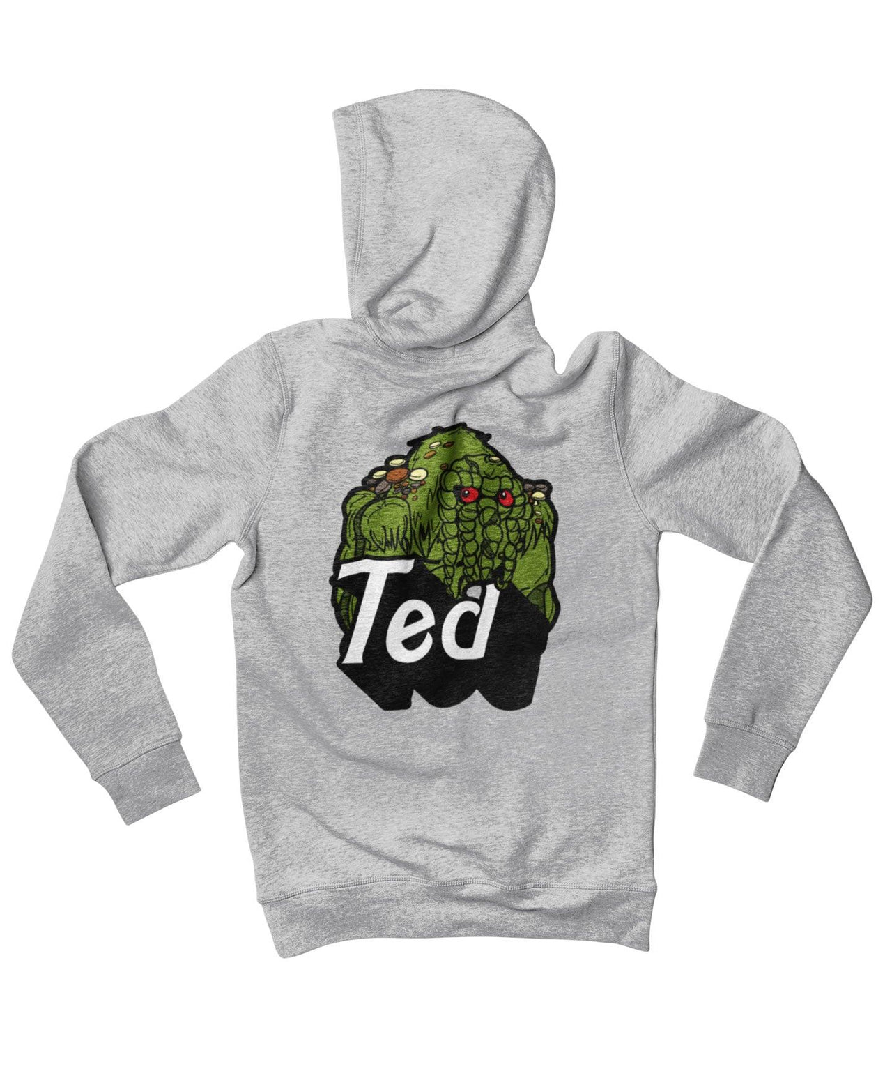 Top Notchy Teds Dreamhouse Back Printed Graphic Hoodie 8Ball