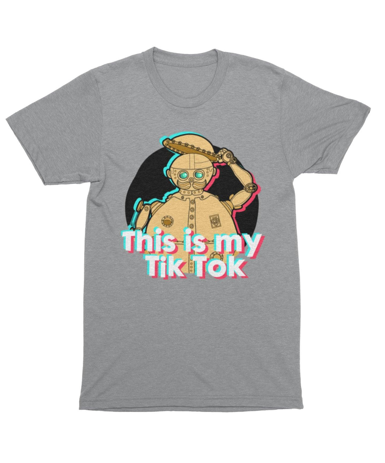 Top Notchy This Is My Tik Tok Men's/Unisex T-Shirt For Men 8Ball