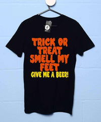 Thumbnail for Trick Or Treat Smell My Feet Unisex T-Shirt For Men And Women As Worn By Dimebag 8Ball