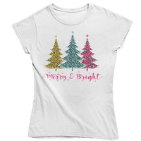 Thumbnail for Triple Christmas Tree Womens Style T-Shirt 8Ball