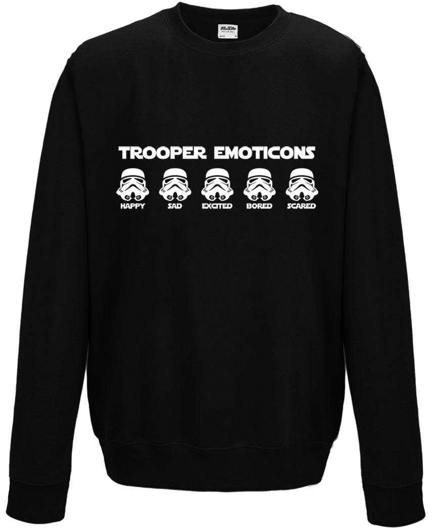 Trooper Emoticons Sweatshirt For Men and Women 8Ball