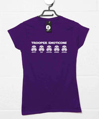 Thumbnail for Trooper Emoticons Womens Style T-Shirt 8Ball