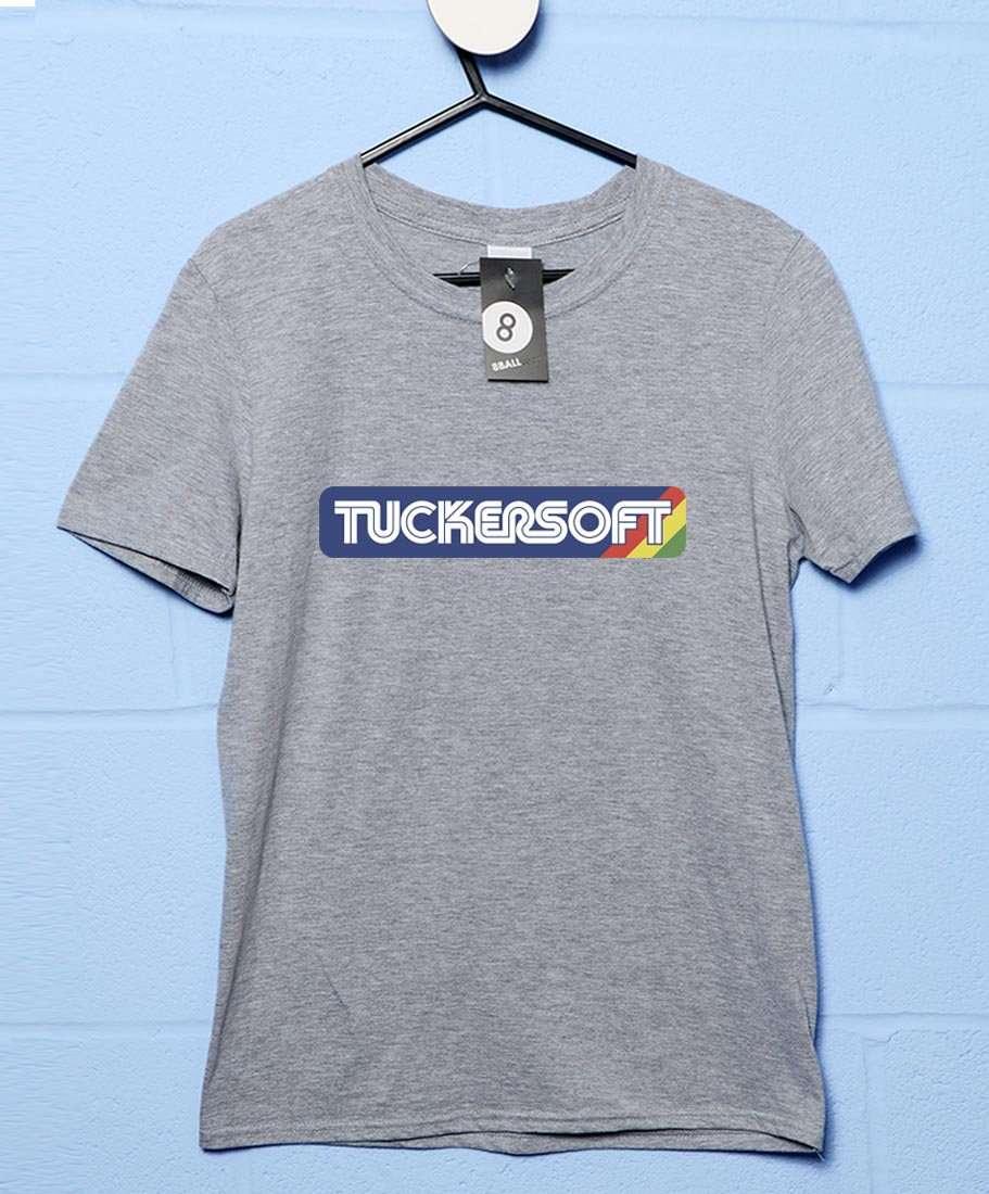 Tuckersoft Logo Mens Graphic T-Shirt 8Ball
