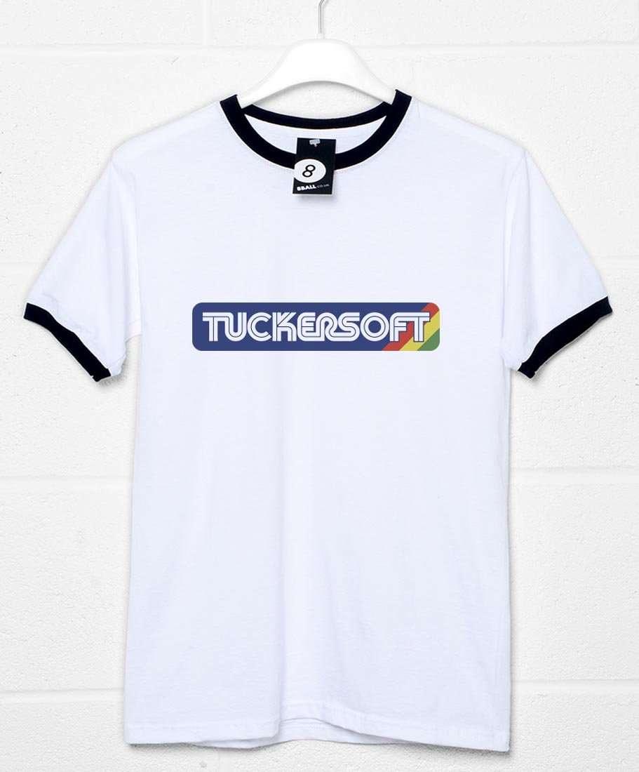 Tuckersoft Logo Mens Graphic T-Shirt 8Ball