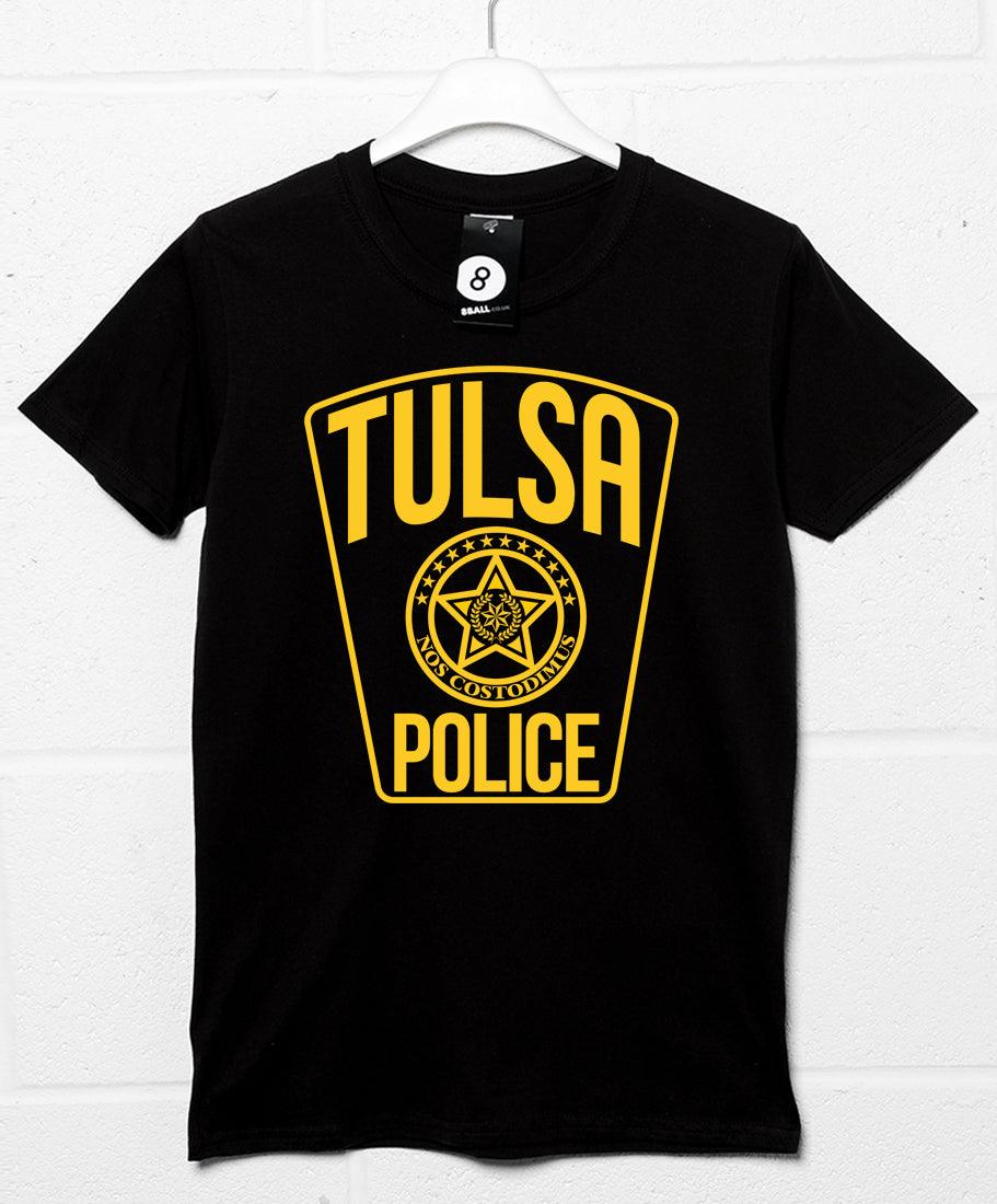 Tulsa Police Badge Unisex T-Shirt 8Ball