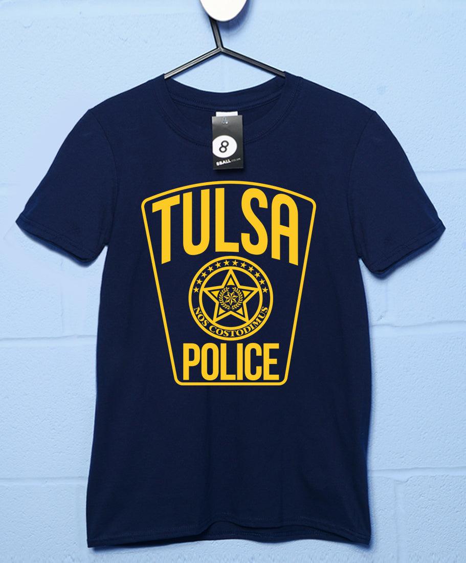 Tulsa Police Badge Unisex T-Shirt 8Ball