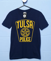 Thumbnail for Tulsa Police Badge Unisex T-Shirt 8Ball