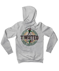 Thumbnail for Twisted Candy Cane Colour Back Printed Christmas Hoodie For Men and Women 8Ball