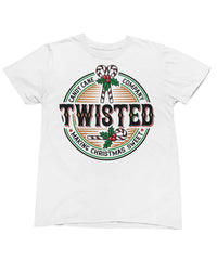 Thumbnail for Twisted Candy Canes Christmas Unisex Mens T-Shirt 8Ball