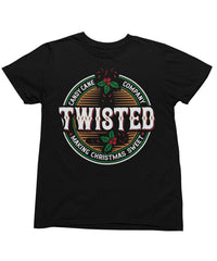 Thumbnail for Twisted Candy Canes Christmas Unisex Mens T-Shirt 8Ball