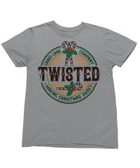 Thumbnail for Twisted Candy Canes Christmas Unisex Mens T-Shirt 8Ball