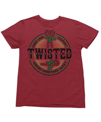 Thumbnail for Twisted Candy Canes Christmas Unisex Mens T-Shirt 8Ball