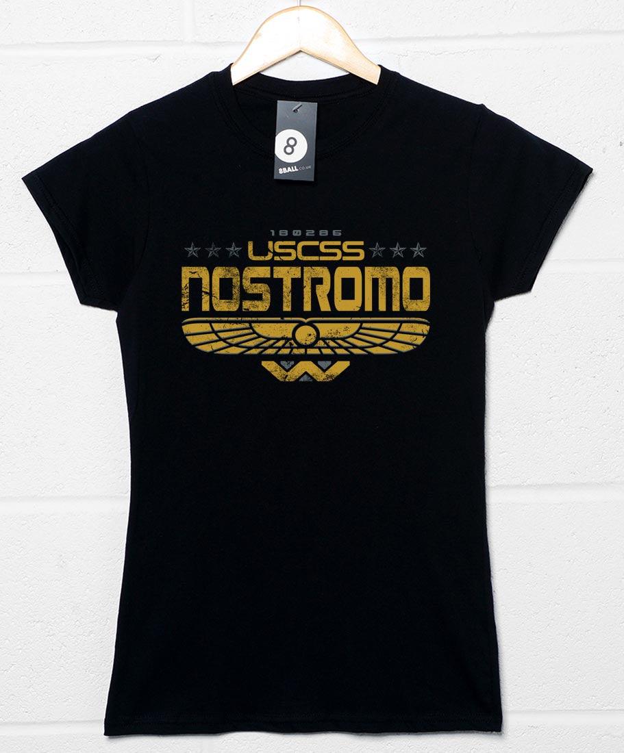 USCSS Nostromo Womens Style T-Shirt 8Ball