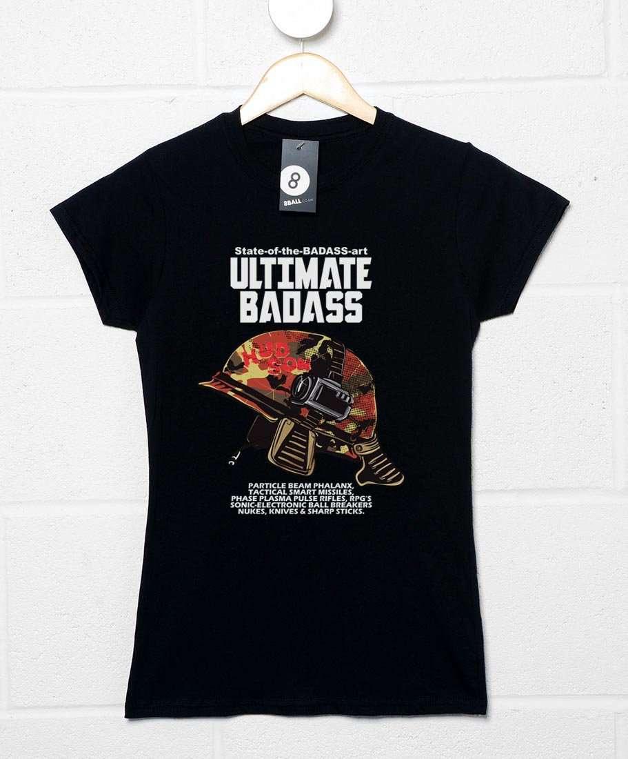 Ultimate Badass Fitted Womens T-Shirt 8Ball