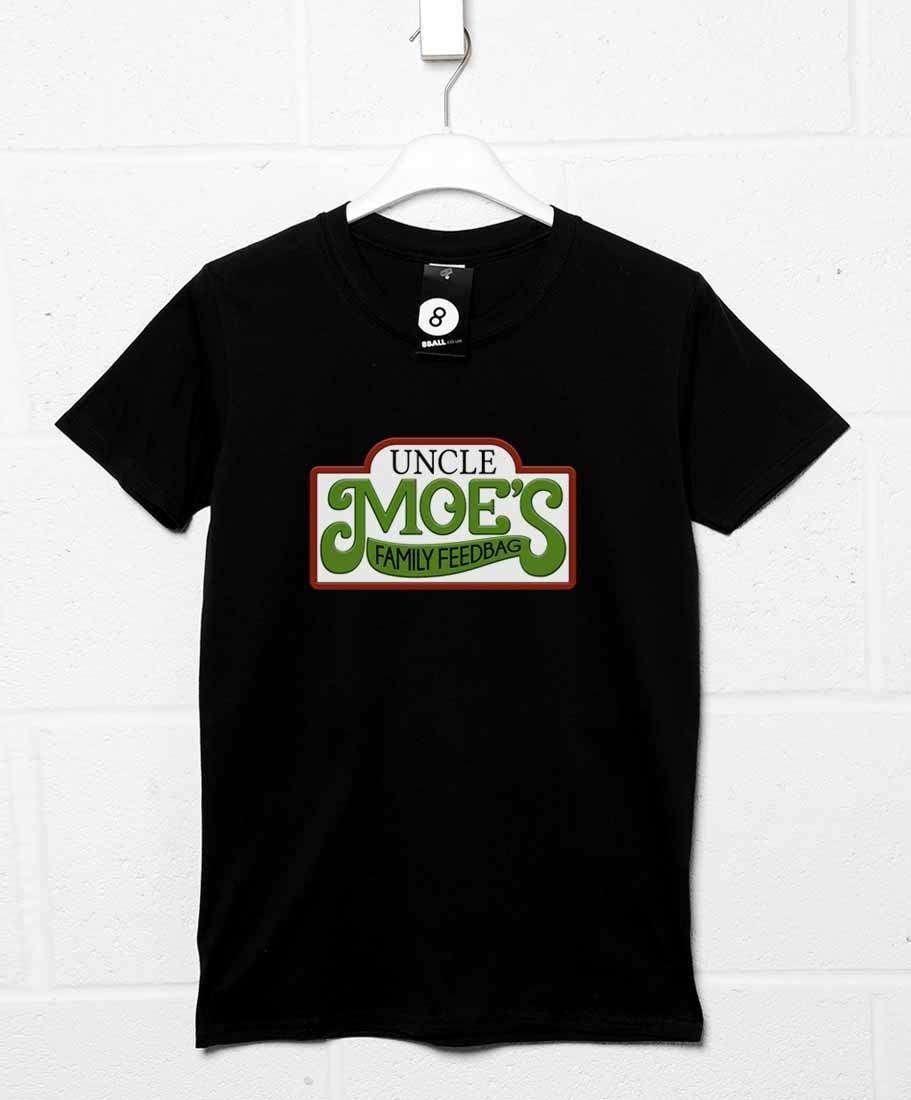 Uncle Moe's Family Feedbag Mens Graphic T-Shirt, Inspired By The Simpsons 8Ball