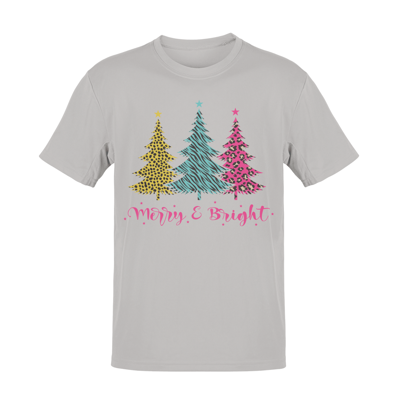 Unisex Triple Christmas Tree Adult for Men and Women Graphic T-Shirt For Men 8Ball