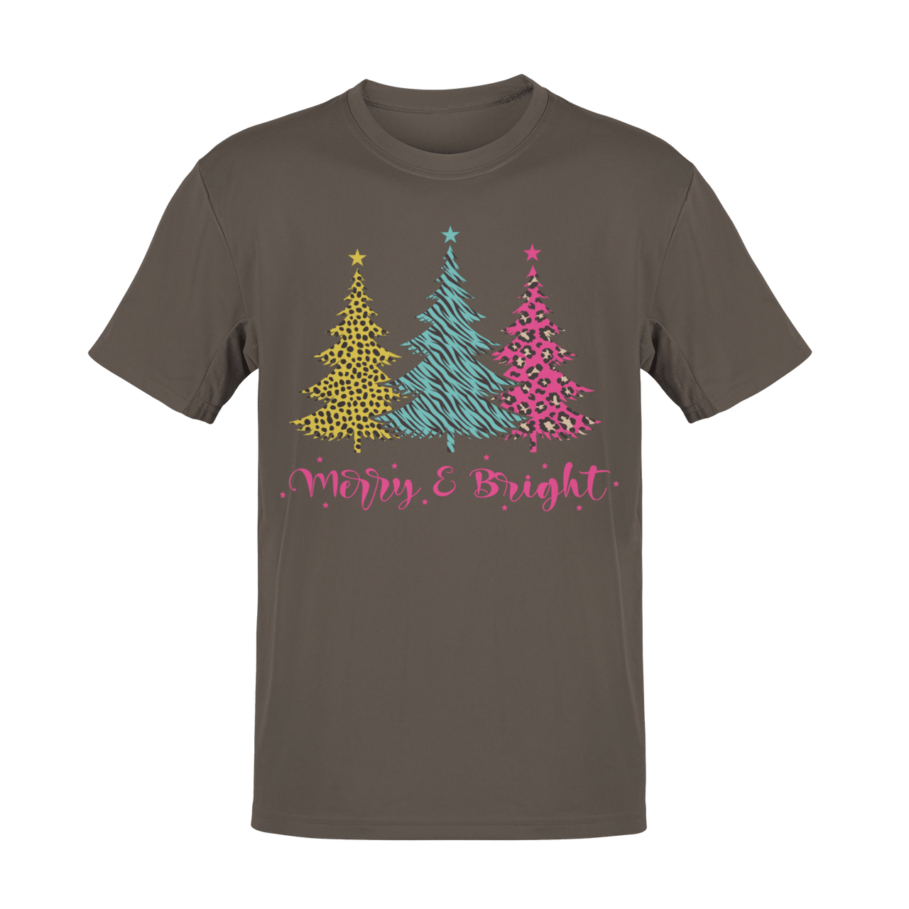 Unisex Triple Christmas Tree Adult for Men and Women Graphic T-Shirt For Men 8Ball