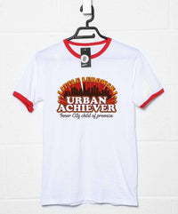 Thumbnail for Urban Achiever Child of Promise Ringer Graphic T-Shirt For Men 8Ball