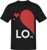Thumbnail for Valentines Love Adult Right Unisex T-Shirt 8Ball