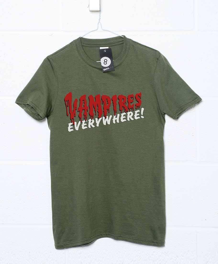 Vampires Everywhere Mens T-Shirt 8Ball