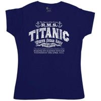 Thumbnail for Vintage Advert Womens Style T-Shirt, Inspired By Titanic 8Ball