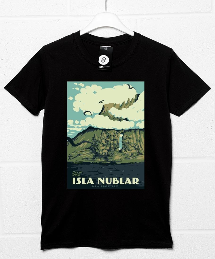 Visit Isla Nublar Mens & Womens Unisex T-Shirt 8Ball