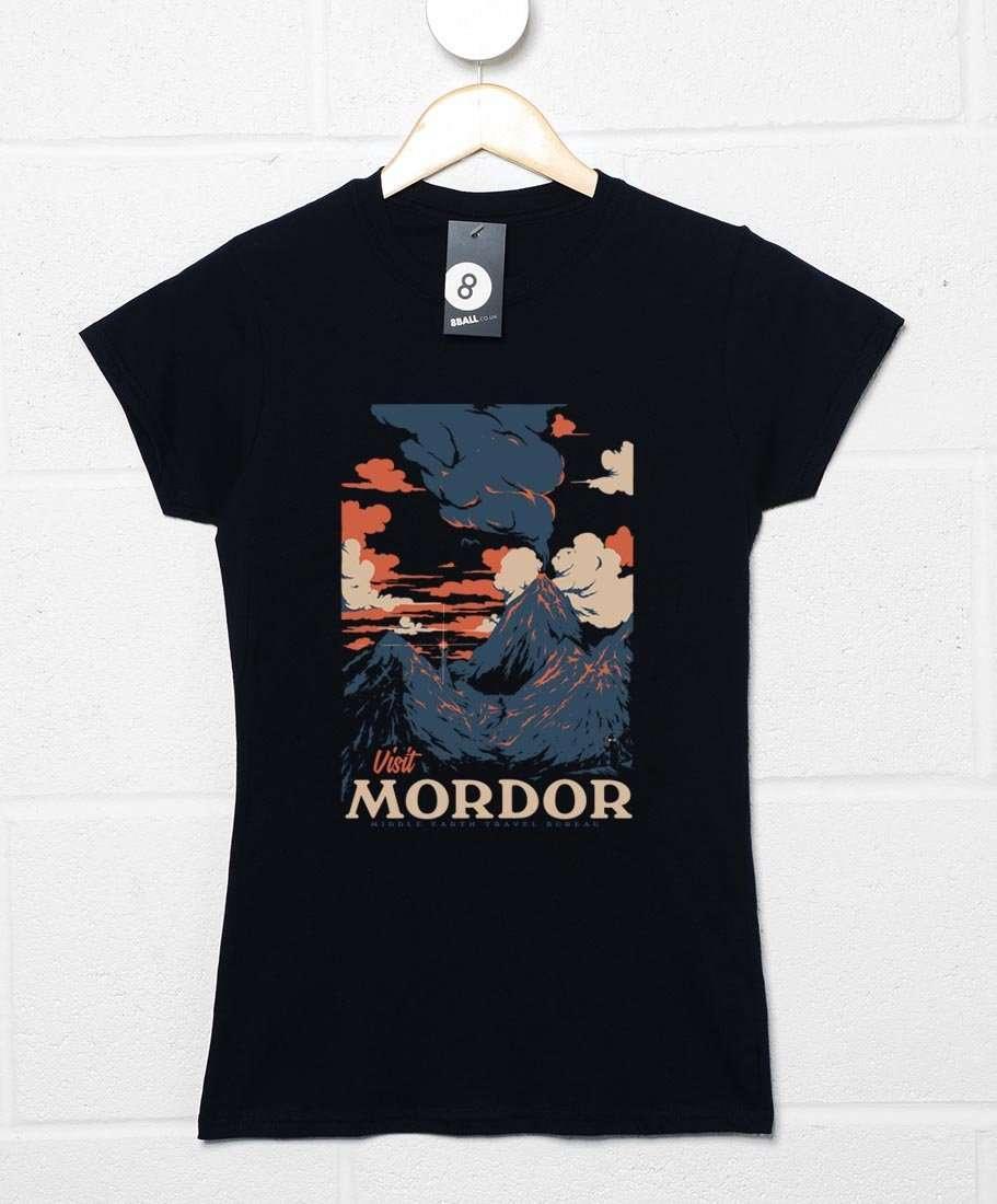 Visit Mordor Volcano T-Shirt for Women 8Ball
