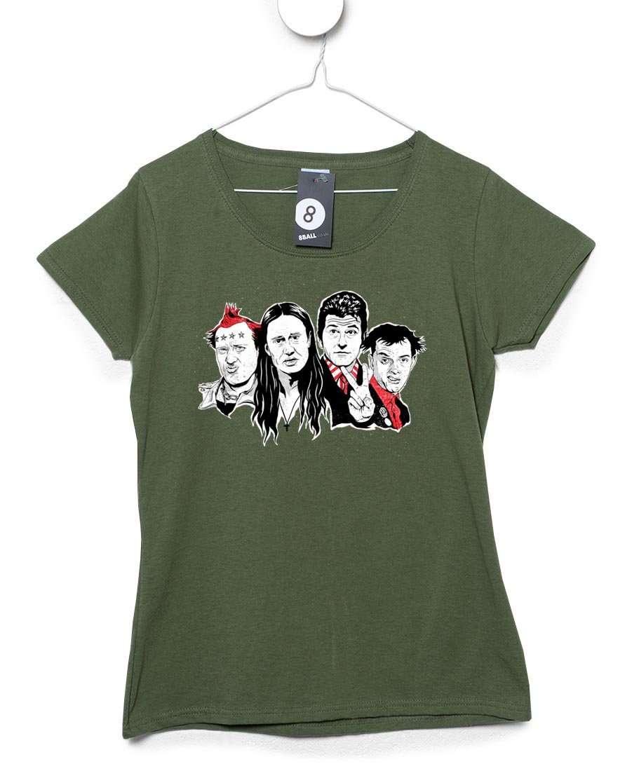 Vyvyan, Neil, Mike and Rick Womens Fitted T-Shirt 8Ball