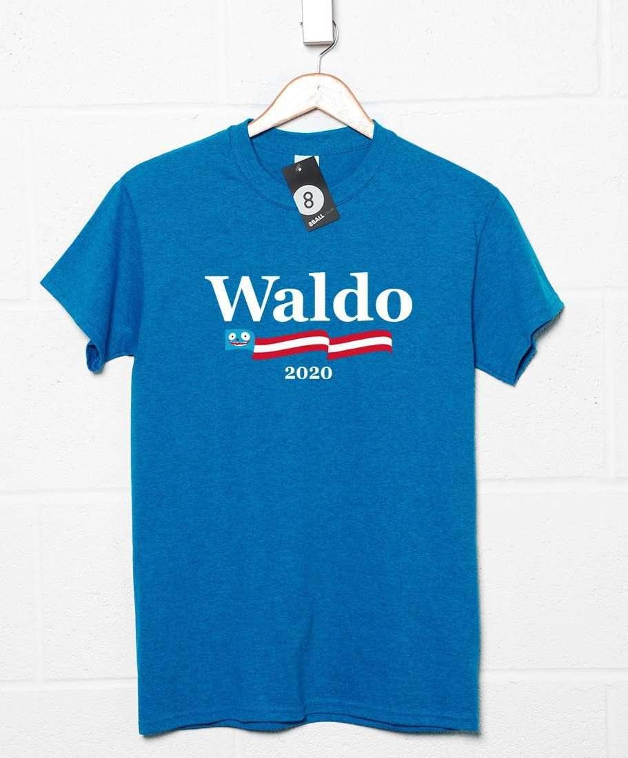 Waldo 2020 Mens T-Shirt, Inspired By Black Mirror 8Ball