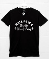 Thumbnail for Walking in a Winter Wonderland Mens T-Shirt 8Ball