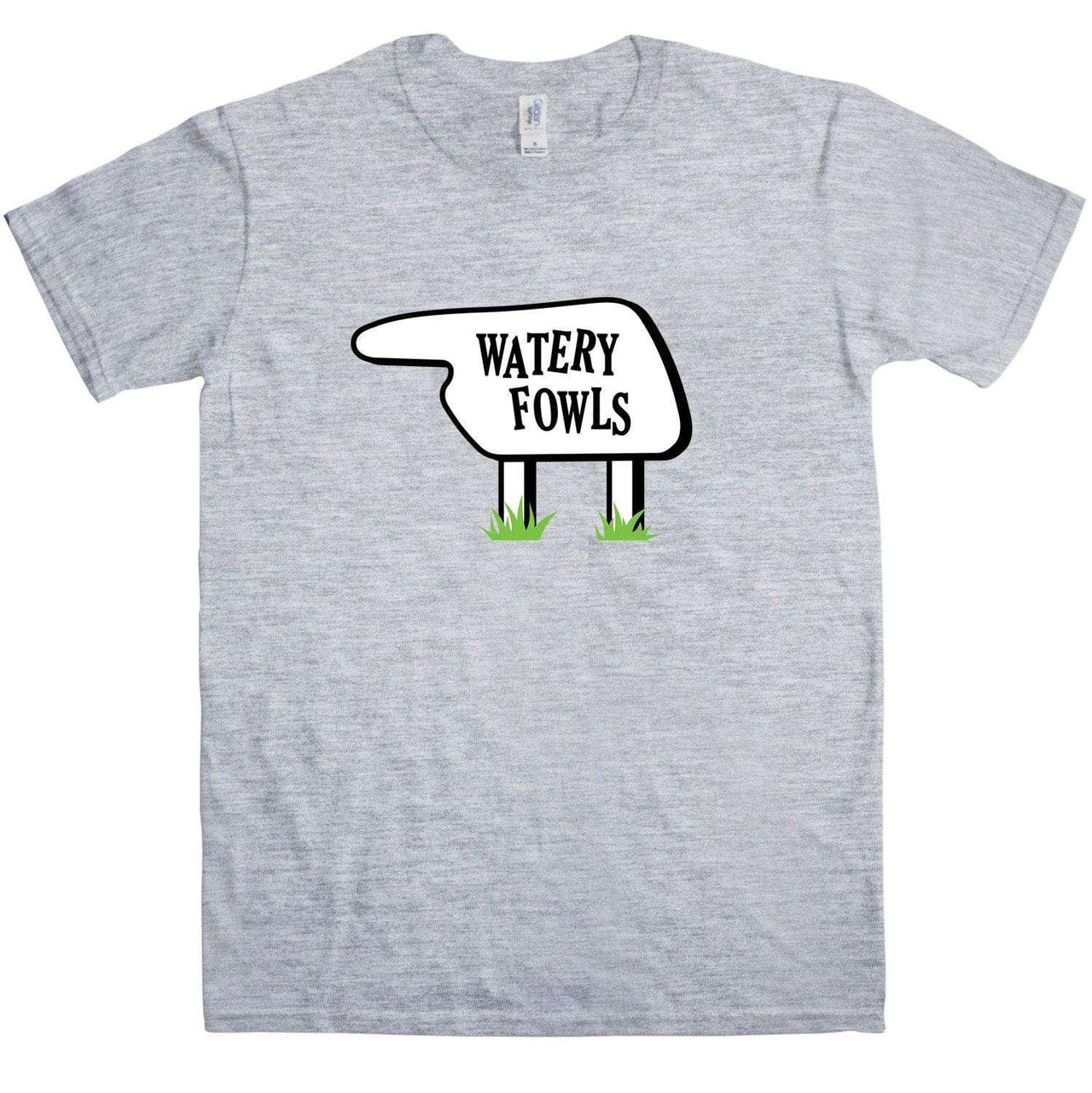 Watery Fowls Graphic T-Shirt For Men 8Ball