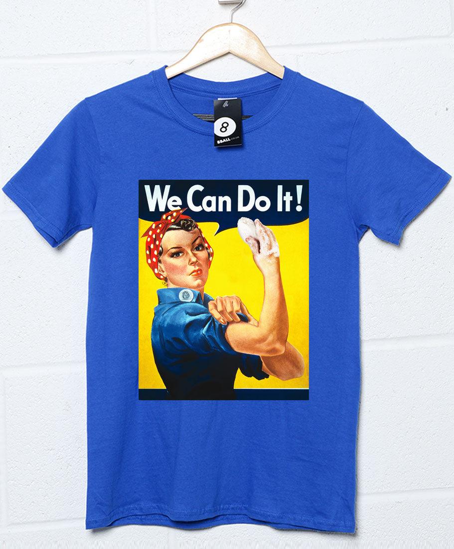 We Can Do It Hand Washing Graphic T-Shirt For Men 8Ball