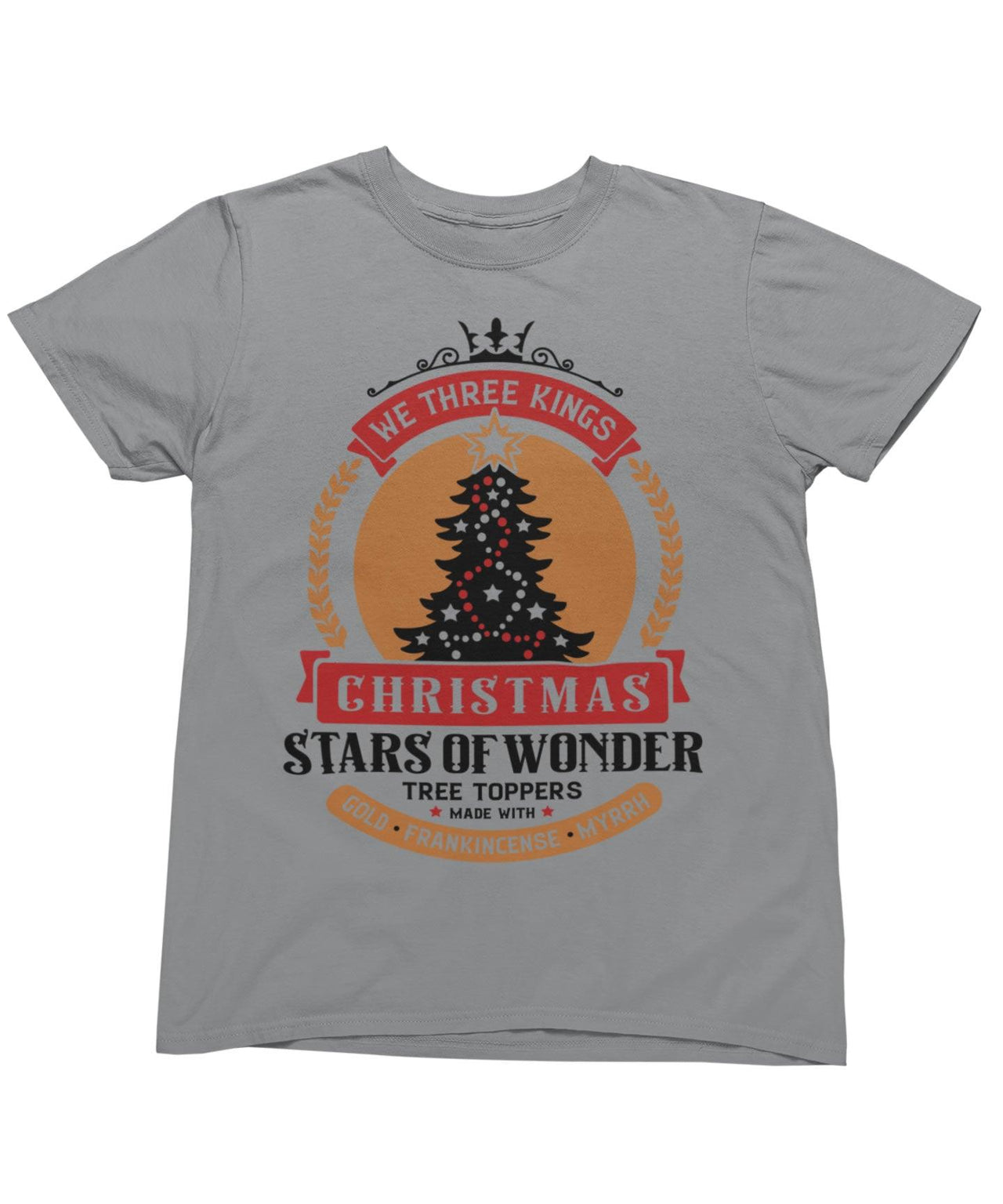 We Three Kings Christmas Unisex Mens T-Shirt 8Ball